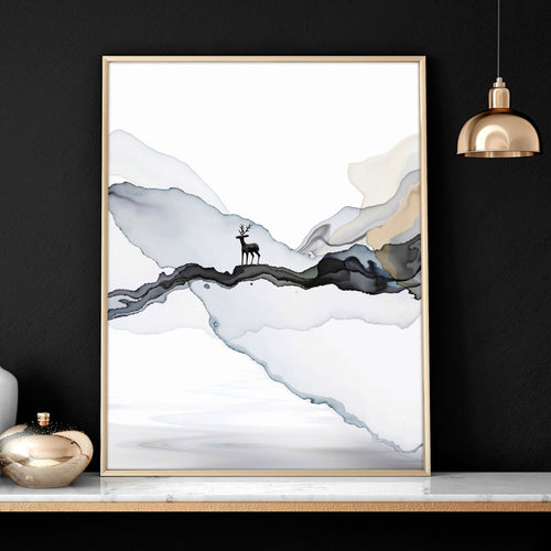 Zen bedroom decor | set of 3 Japanese wall art
